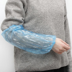 Нарукавники полиэтиленовые синие 8 мкм Нарукавники полиэтиленовые синие 8 мкм