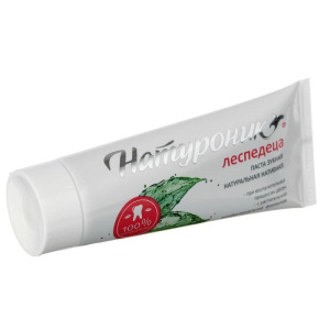 Натуральная зубная паста «Натуроник» с соком леспедецы копеечниковой, 75 мл Натуральная зубная паста «Натуроник» с соком леспедецы копеечниковой, 75 мл