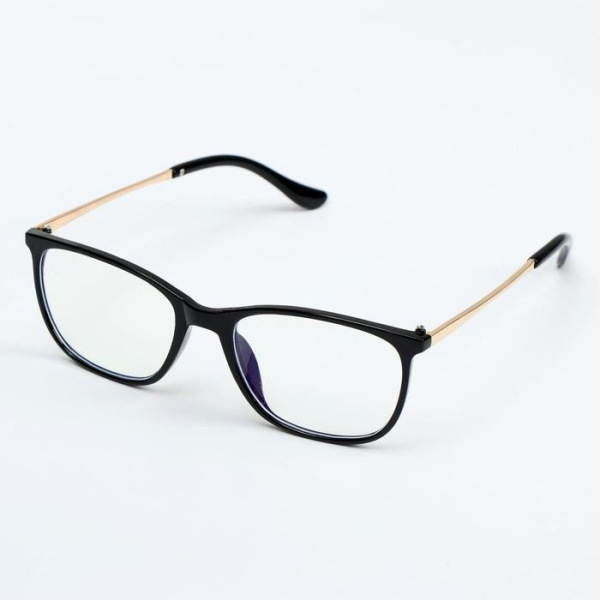 Очки компьютерные, линза 4.3х5.4 см, ширина 14 см, дужка 14 см