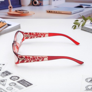 Очки корригирующие 6618, размер 13,5х12,2х3,7, цвет бордовый, -2,5 Очки корригирующие 6618, размер 13,5х12,2х3,7, цвет бордовый, -2,5