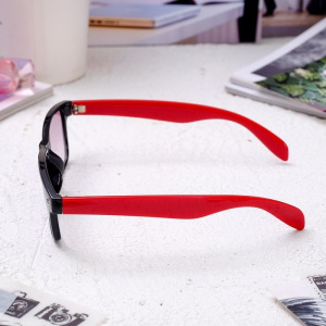 Очки корригирующие 6619, размер 14,1х13,5х4, цвет красно-чёрный, тонированные, +1,5 Очки корригирующие 6619, размер 14,1х13,5х4, цвет красно-чёрный, тонированные, +1,5