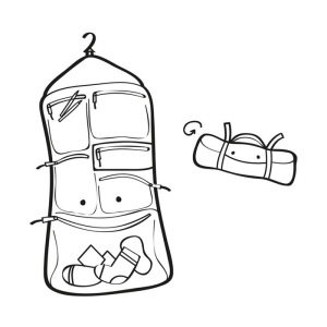 Органайзер детский, размер 38 x 80 x 4 см, цвет розовый IB3064 Органайзер детский, размер 38 x 80 x 4 см, цвет розовый IB3064