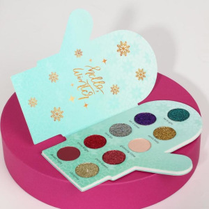 Палетка теней для глаз Christmas Queen, 9 цветов Палетка теней для глаз Christmas Queen, 9 цветов
