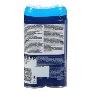 Пена для бритья Gillette Sensitive, для чувствительной кожи, с алоэ, 2 шт. по 250 мл Пена для бритья Gillette Sensitive, для чувствительной кожи, с алоэ, 2 шт. по 250 мл