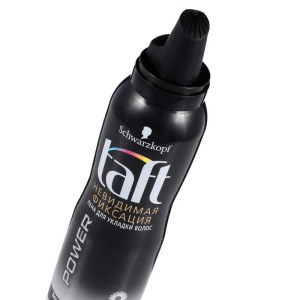 Пена для укладки Taft Power «Невидимая фиксация», мегафиксация, 150 мл Пена для укладки Taft Power «Невидимая фиксация», мегафиксация, 150 мл