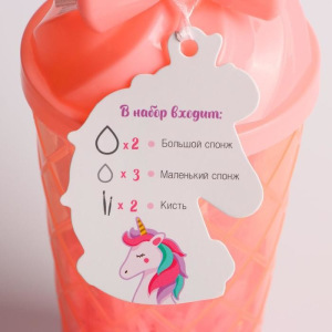 Подарочный косметический набор «Единорог», 26 х 9 х 6 см Подарочный косметический набор «Единорог», 26 х 9 х 6 см