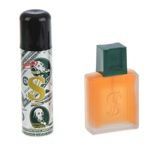 Подарочный набор для мужчин: туалетная вода Dollar, 100 мл + дезодорант, 150 мл Подарочный набор для мужчин: туалетная вода Dollar, 100 мл + дезодорант, 150 мл