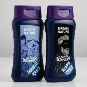 Подарочный набор для настоящего мужчины Dream Nature, экстракт водорослей, 250 мл Подарочный набор для настоящего мужчины Dream Nature, экстракт водорослей, 250 мл