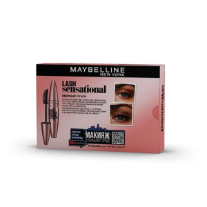 Подарочный набор Maybelline: тушь для ресниц Lash Sensational, 2 шт Подарочный набор Maybelline: тушь для ресниц Lash Sensational, 2 шт