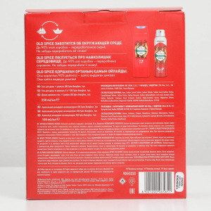 Подарочный набор Old Spice Bearglove: Дезодорант, 150 мл, Гель для душа 2 в 1, 250 мл Подарочный набор Old Spice Bearglove: Дезодорант, 150 мл, Гель для душа 2 в 1, 250 мл