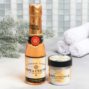 Подарочный набор "Достатка в Новом году!": гель для душа, мыло, крем Подарочный набор "Достатка в Новом году!": гель для душа, мыло, крем