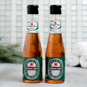 Подарочный набор "С Новым годом, be cool": гель для душа, шампунь Подарочный набор "С Новым годом, be cool": гель для душа, шампунь