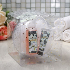 Подарочный набор "В этот Весенний день", гель для душа 50 мл., крем для рук 10 мл, мочалка Подарочный набор "В этот Весенний день", гель для душа 50 мл., крем для рук 10 мл, мочалка