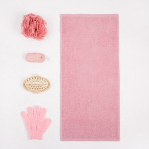 Подарочный набор "Звезда в душе" полотенце 30х60 см и банные акс. Подарочный набор "Звезда в душе" полотенце 30х60 см и банные акс.