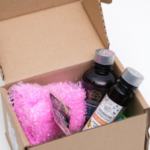 Подарочный набор с органической косметикой, "Море чувств" Подарочный набор с органической косметикой, "Море чувств"