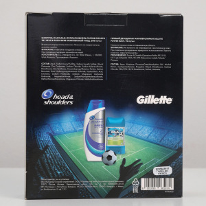 Подарочный набор: Шампунь Head&Shoulders "2в1 Комплексный уход", против перхоти, 200 мл, Гелевый дезодорант-антиперспира Подарочный набор: Шампунь Head&Shoulders "2в1 Комплексный уход", против перхоти, 200 мл, Гелевый дезодорант-антиперспира