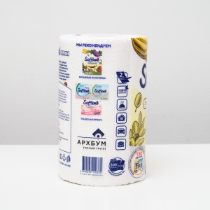 Полотенца бумажные Soffione Maxi, 2 слоя, 1 рулон Полотенца бумажные Soffione Maxi, 2 слоя, 1 рулон