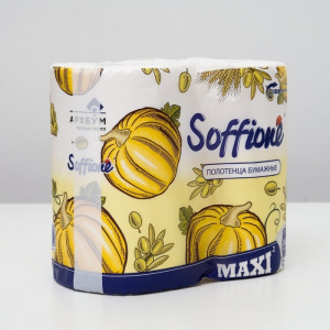 Полотенца бумажные Soffione Maxi, 2 слоя, 2 рулона Полотенца бумажные Soffione Maxi, 2 слоя, 2 рулона