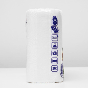 Полотенца бумажные Soffione Menu, 2 слоя, 4 рулона Полотенца бумажные Soffione Menu, 2 слоя, 4 рулона