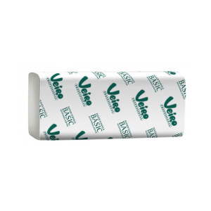 Полотенца Veiro Professional Basic для рук V-сложение, 250 листов Полотенца Veiro Professional Basic для рук V-сложение, 250 листов