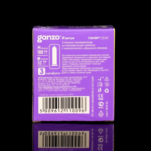 Презервативы «Ganzo» Sense, тонкие, 3 шт Презервативы «Ganzo» Sense, тонкие, 3 шт