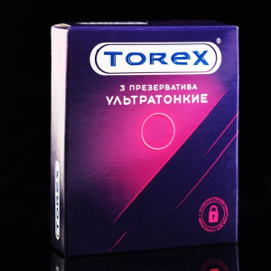 Презервативы «Torex» ультратонкие, 3 шт Презервативы «Torex» ультратонкие, 3 шт