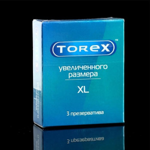 Презервативы «Torex» Увеличенного размера, 3 шт Презервативы «Torex» Увеличенного размера, 3 шт