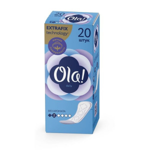 Прокладки ежедневные Ola! Daily Deo, 20 шт. Прокладки ежедневные Ola! Daily Deo, 20 шт.