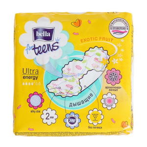 Прокладки супертонкие Bella forTeens Energy Deo 10 шт. Прокладки супертонкие Bella forTeens Energy Deo 10 шт.