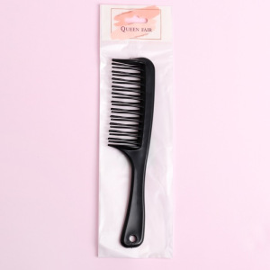 Расчёска двухрядная, цвет чёрный Расчёска двухрядная, цвет чёрный