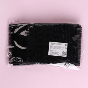 Расчёска двусторонняя, цвет чёрный Расчёска двусторонняя, цвет чёрный