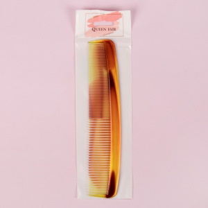 Расчёска комбинированная, цвет янтарный Расчёска комбинированная, цвет янтарный