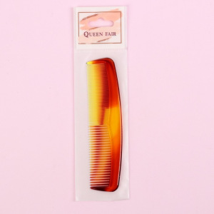 Расчёска комбинированная, цвет «янтарный» Расчёска комбинированная, цвет «янтарный»