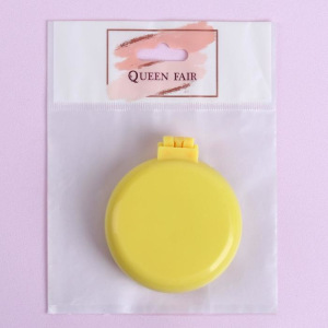 Расчёска массажная, складная, с зеркалом, цвет МИКС Расчёска массажная, складная, с зеркалом, цвет МИКС