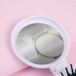 Расчёска массажная, складная, с зеркалом, цвет МИКС Расчёска массажная, складная, с зеркалом, цвет МИКС