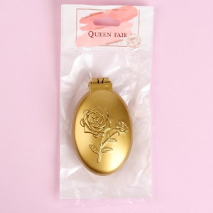 Расчёска массажная, складная, с зеркалом, цвет МИКС Расчёска массажная, складная, с зеркалом, цвет МИКС