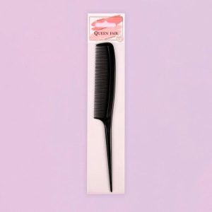 Расчёска с хвостиком, цвет чёрный Расчёска с хвостиком, цвет чёрный