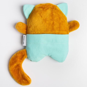 Развивающая игрушка - грелка с вишнёвыми косточками «Котик» Развивающая игрушка - грелка с вишнёвыми косточками «Котик»