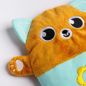 Развивающая игрушка - грелка с вишнёвыми косточками «Котик» Развивающая игрушка - грелка с вишнёвыми косточками «Котик»