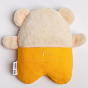 Развивающая игрушка - грелка с вишнёвыми косточками «Мишка» Развивающая игрушка - грелка с вишнёвыми косточками «Мишка»