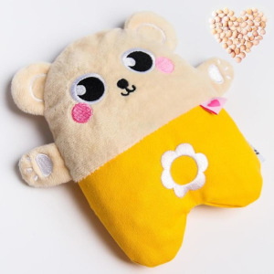 Развивающая игрушка - грелка с вишнёвыми косточками «Мишка» Развивающая игрушка - грелка с вишнёвыми косточками «Мишка»