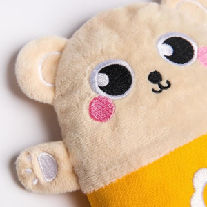 Развивающая игрушка - грелка с вишнёвыми косточками «Мишка» Развивающая игрушка - грелка с вишнёвыми косточками «Мишка»