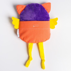 Развивающая игрушка - грелка с вишнёвыми косточками «Совушка» Развивающая игрушка - грелка с вишнёвыми косточками «Совушка»