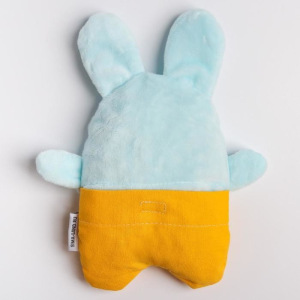 Развивающая игрушка - грелка с вишнёвыми косточками «Зайка» Развивающая игрушка - грелка с вишнёвыми косточками «Зайка»