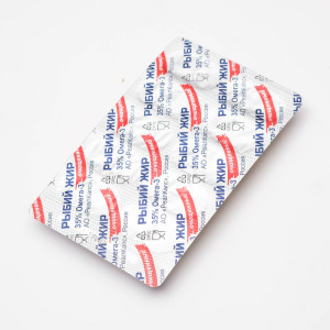 Рыбий жир очищенный, 30 капсул по 1400 мг. Рыбий жир очищенный, 30 капсул по 1400 мг.