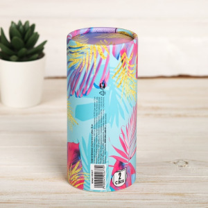 Салфетки бумажные "Счастье есть" в тубусе, 50шт Салфетки бумажные "Счастье есть" в тубусе, 50шт