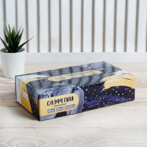 Салфетки бумажные в коробке «Космос», 100 шт. Салфетки бумажные в коробке «Космос», 100 шт.
