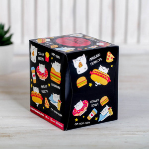 Салфетки бумажные в коробке «Люблю поесть», 80 шт. Салфетки бумажные в коробке «Люблю поесть», 80 шт.