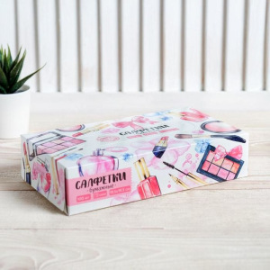 Салфетки бумажные в коробке Make up, 100 шт. Салфетки бумажные в коробке Make up, 100 шт.
