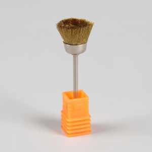Щётка - браш для чистки фрез, медная Щётка - браш для чистки фрез, медная